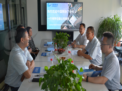 Chairman Ding of China Tungsten Association visited combat