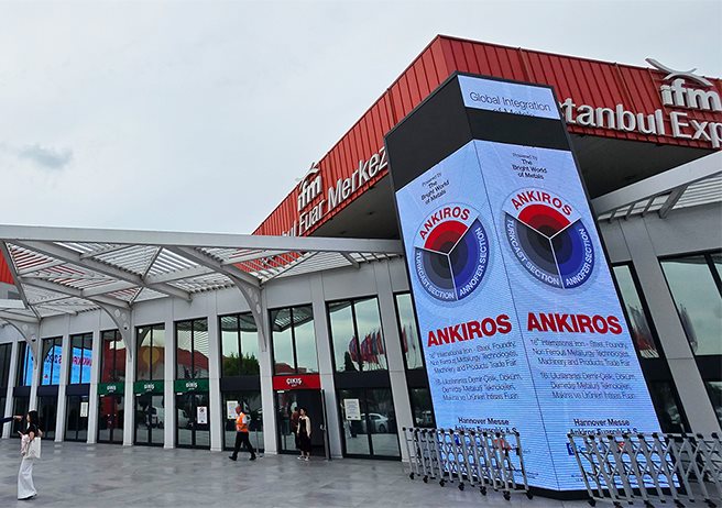 Secures Numerous High-Quality Clients at Successful Türkiye Steel and Casting Technology Exhibition ANKIROS