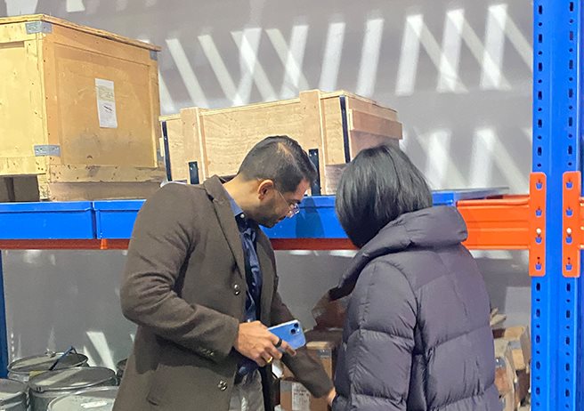 Indian Customer Mr. Yatin J Mange Visits Combat Company for Business Exchange