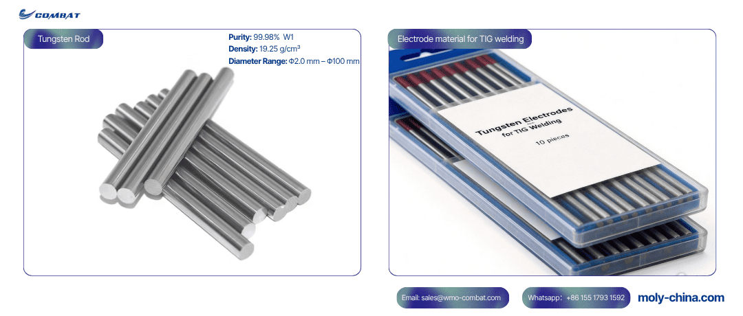 Tungsten Rod for TIG welding