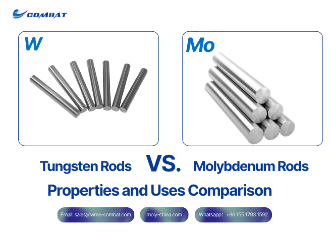 Tungsten Rods vs. Molybdenum Rods: Properties and Uses Comparison