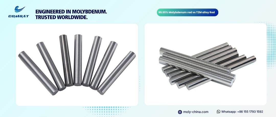 99.95% Molybdenum rod vs TZM alloy Rod